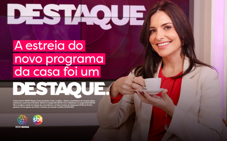  DESTAQUE na estreia!