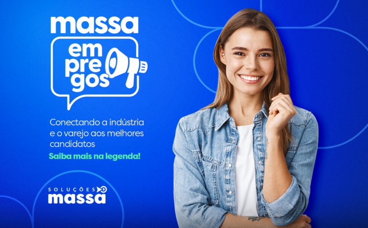  Com as taxas altas de turnover nos setores industriais e de varejo, a busca por candidatos pode ser um desafio. O Massa Empregos vem para facilitar essa procura!